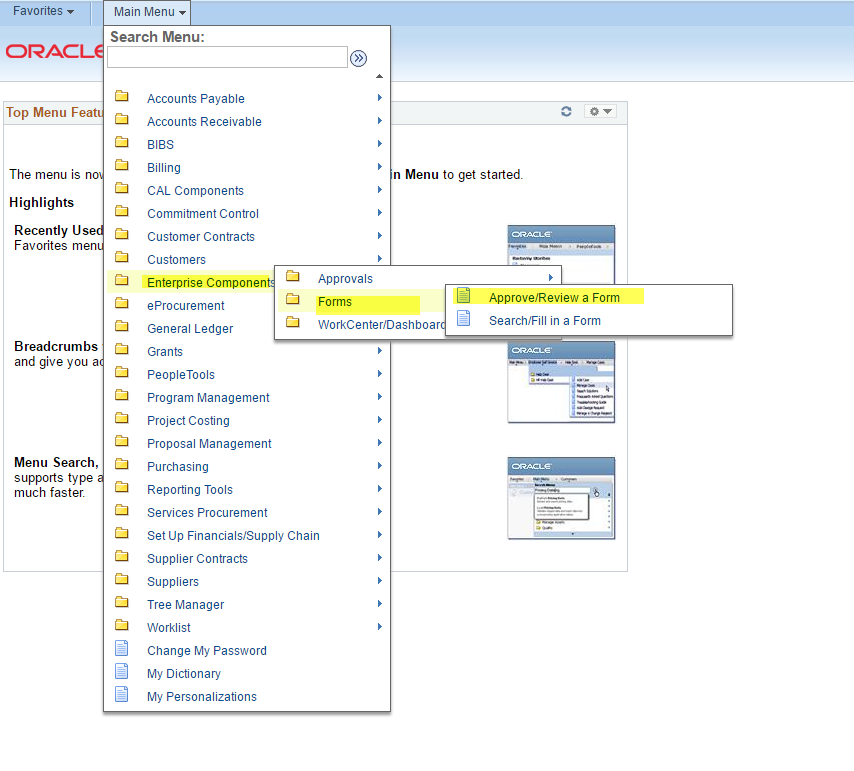 Oracle Service Contracts